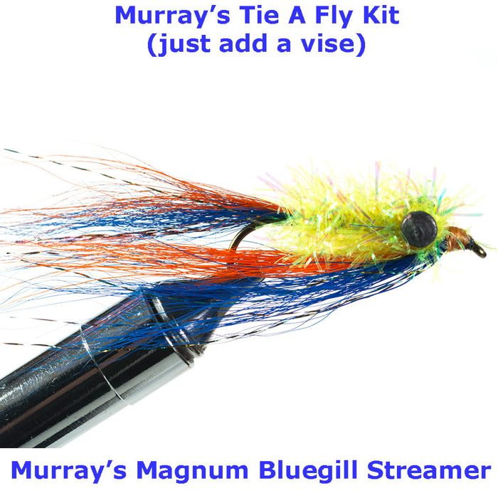 Мушки Murray's Fly Shop Murray's Magnum Bluegill Streamer Fly Tying Kit