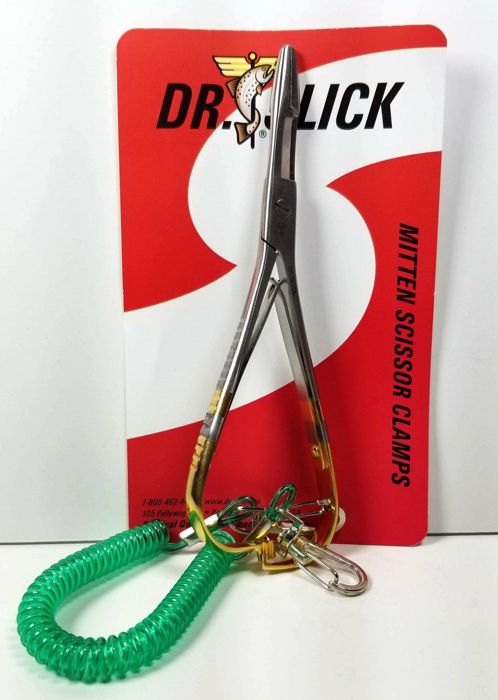 Перчатки Dr. Slick Mitten Scissor Clamps 5 1/2" Gold