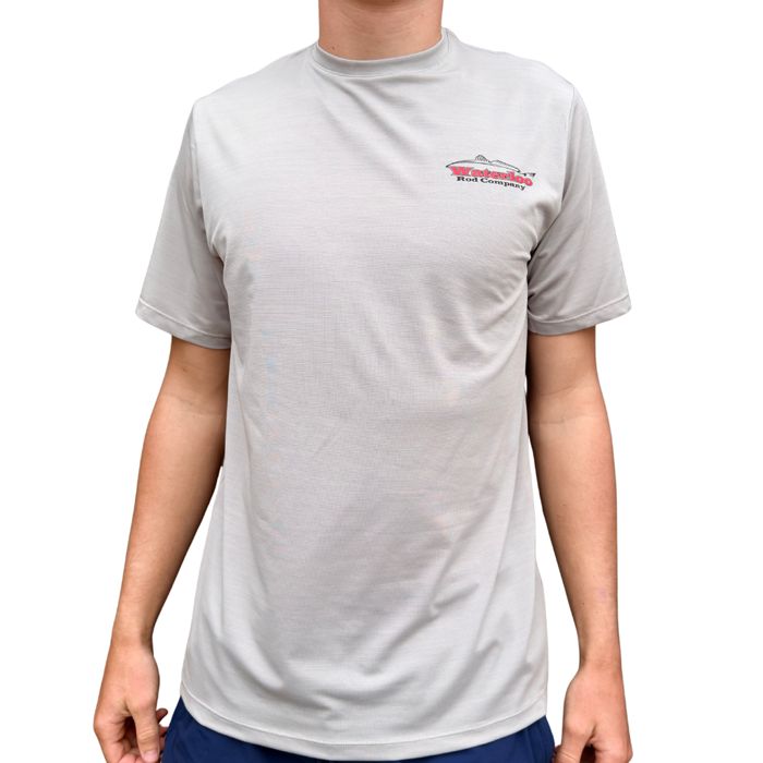 Рыболовная рубашка Waterloo Rods Waterloo Driftwood Short Sleeve Tee- Redfish Logo