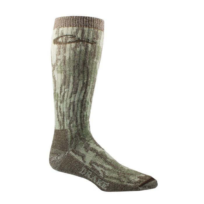 Охотничий камуфляж Midweight Merino Camo Mid Calf Hunting Socks - Mossy Oak Original Botto