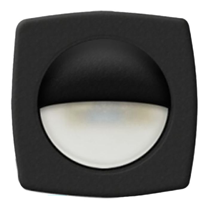 Фонарь T-H Marine 2-1/4" Square LED Courtesy Companion Way Light, Black Bezel, White LEDs,