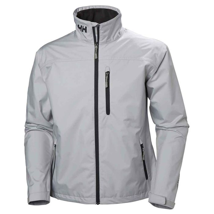 Непромокаемая одежда Helly Hansen Men's Crew Sailing Waterproof Fishing Rain Jacket - Grey