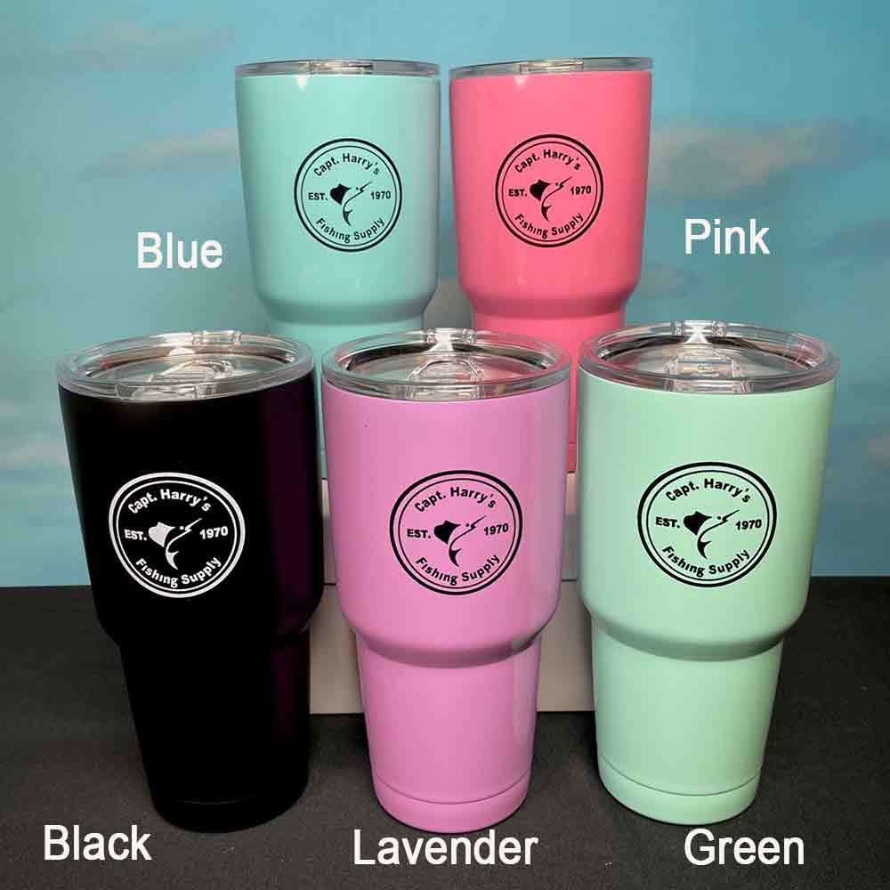 Кулер, термос или бутылка 30OZ Stainless Tumbler With Lid - LAVENDER