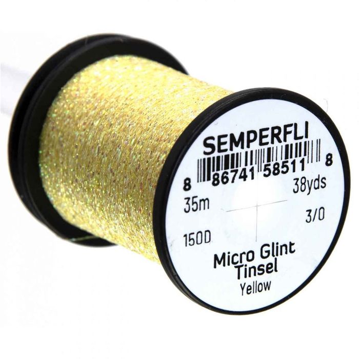 Материал для вязания мушек Semperfli Micro Glint Nymph Fly Tying Tinsel