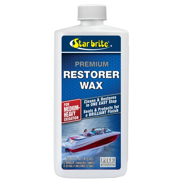 Средство для лодки STARBRITE Premium Restorer Wax 16oz