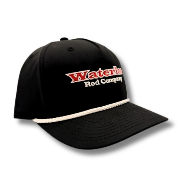 Головной убор Richardson Waterloo Black and White Rope Cap - Original Logo
