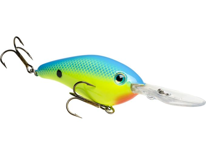 Воблер Strike King Pro-Model 6XD Hard Knock Crankbait Chartreuse Powder/Blue Back
