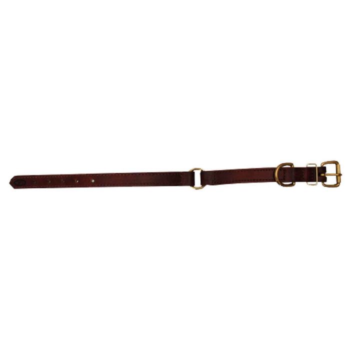 Снаряжение для собаки Mud River High Prairie 16in Leather Collar - With Safety
