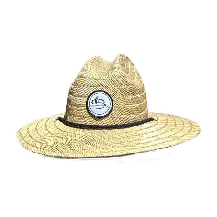 Головной убор Four Season Co Fly Fish Food Logo Straw Hat