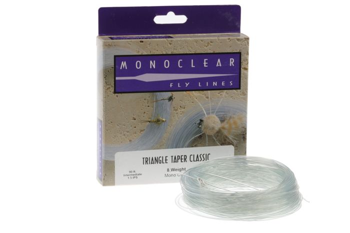 Нахлыстовый шнур Royal Wulff Triangle Taper Cold Salt Mono Clear Fly Line