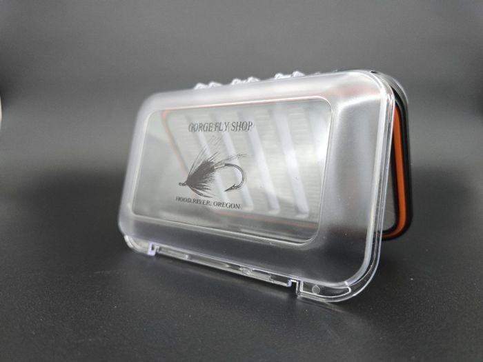 Коробка для мушек Gorge Fly Shop GFS Logo Fly Box - Large Double Sided Waterproof w/ Slott