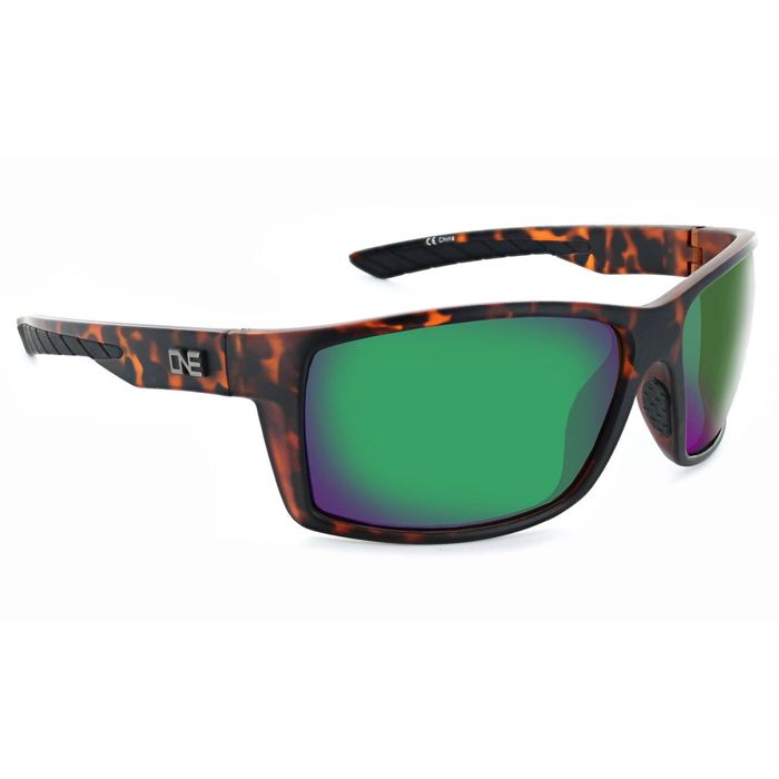 Поляризационные очки Optic Nerve Fathom Polarized Sunglasses - Matte Dark Demi/Green