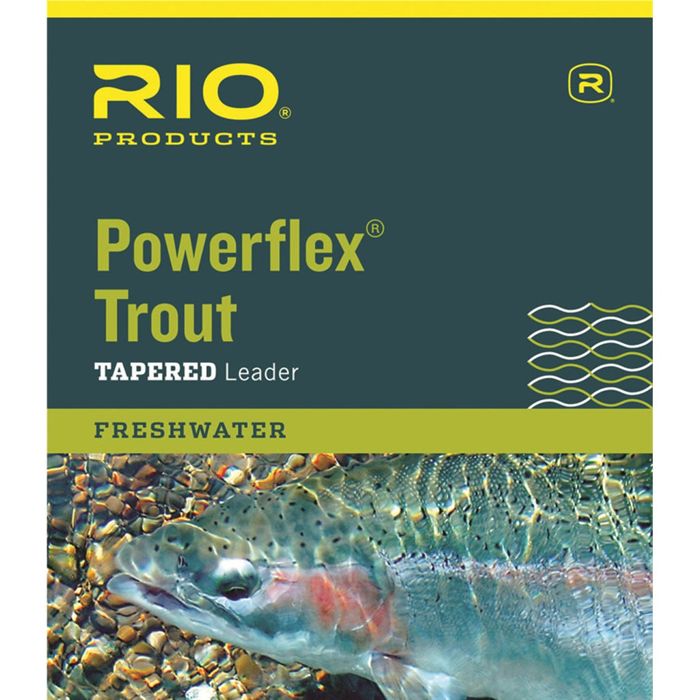 Поводковый материал Rio Powerflex Trout Leader 9'--3 Pack
