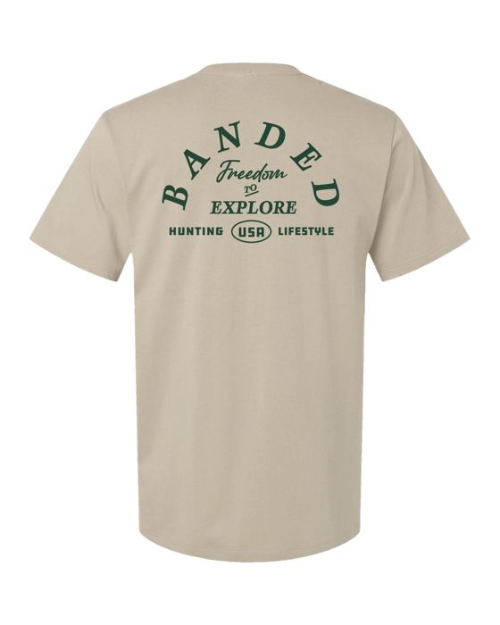 Рыболовная рубашка Banded Freedom To Explore Lifestyle T-Shirt