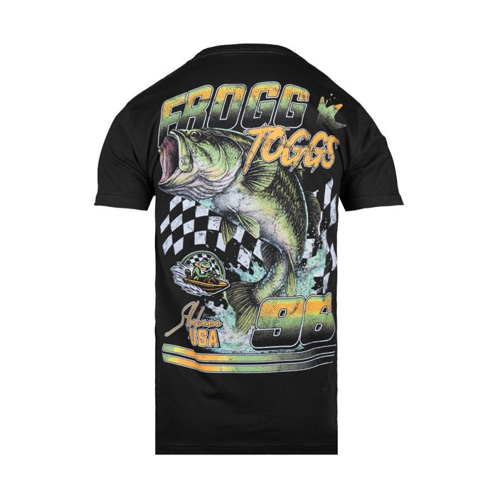 Рыболовная рубашка frogg toggs Bass Race T-Shirt | Black
