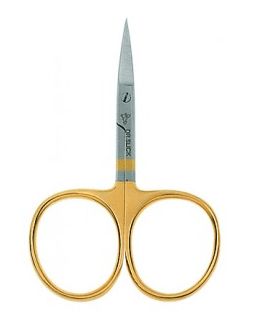 Плоскогубцы рыболова Dr. Slick - Iris Scissors 4" Gold Loops - Curved