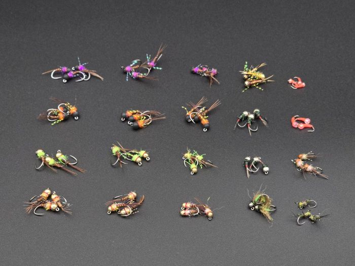 Мушки Gorge Fly Shop GFS Kit - Euro Nymph Fly Kit