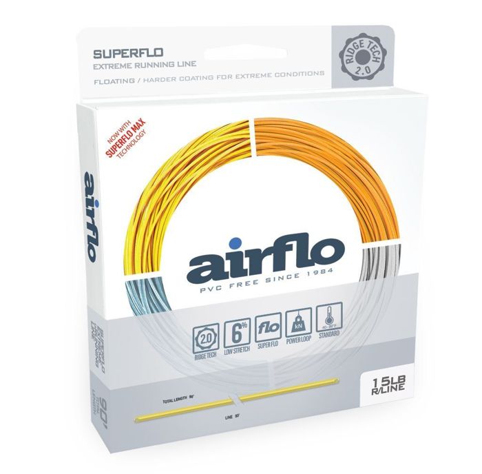 Нахлыстовый шнур Airflo Ridge 2.0 Extreme Running Line - 20lb Peach