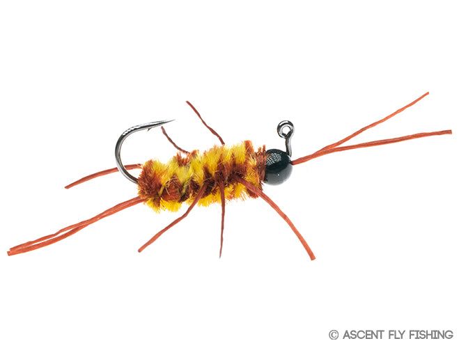 Зимняя приманка Ascent Fly Fishing Tungsten Jig Pat's Rubber Leg