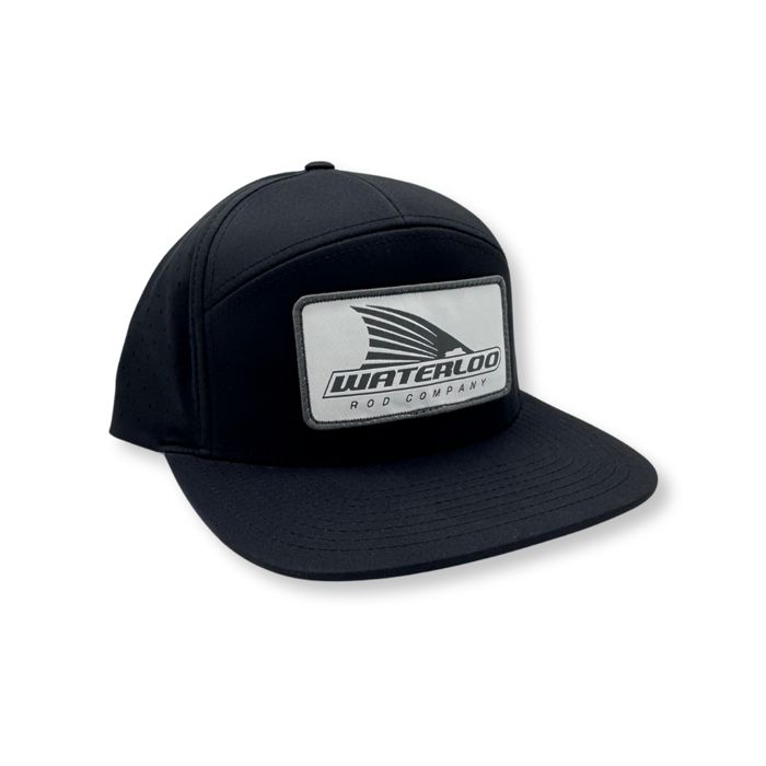 Головной убор Richardson Waterloo Black Performance Cap - Charcoal Tails Up Patch