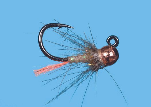 Зимняя приманка Tungsten Jig - Flame Thrower - Tan - #14