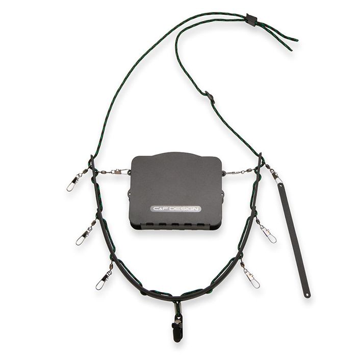 Коробка для мушек C&F Design Lanyard with Universal System Fly Patch