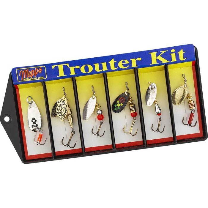 Набор блёсен Mepps Lures Mepps Trouter Kit Inline Spinner Assortment