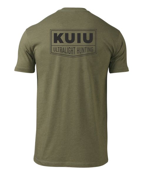 Рыболовная рубашка KUIU Sign T-Shirt | Military Green