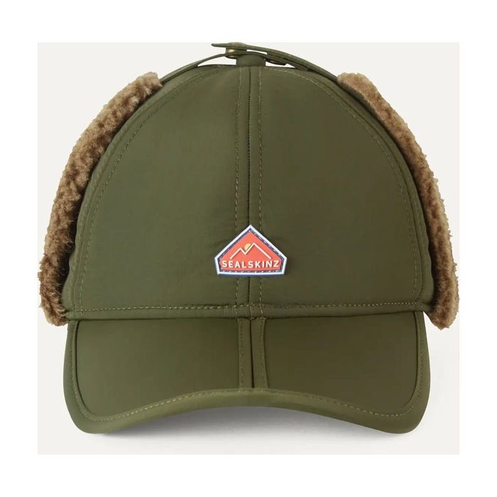 Головной убор Sealskinz- Upton Waterproof Extreme Cold Weather Puffer Hat - Olive