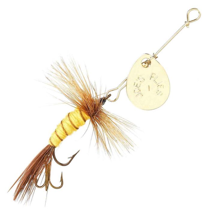 Вращающаяся блесна Joe's Flies Short Striker Inline Spinner - Mealworm, Size 8