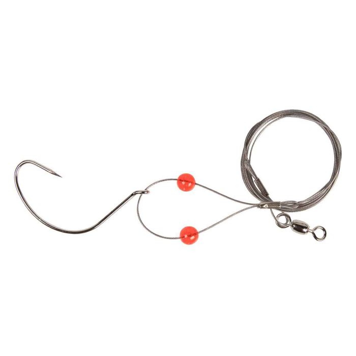 Готовая оснастка P-Line Single Hook Wide Bend Sturgeon Mooching Rig