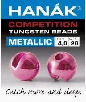 Грузила Nature's Spirit Hanak Competition Slotted Tungsten Beads - Metallic
