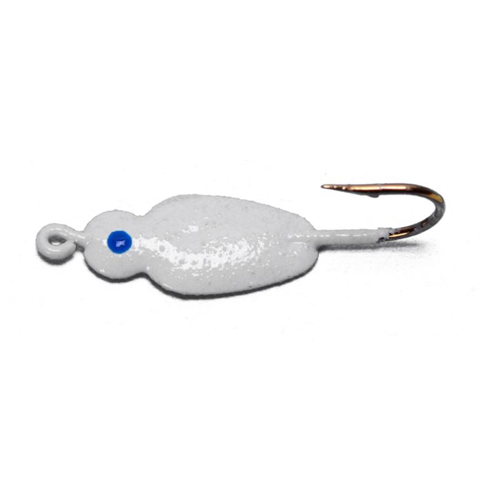 Зимняя приманка Custom Jigs and Spins Custom Jigs & Spins Demon Ice Fishing Jig - Mega Glo