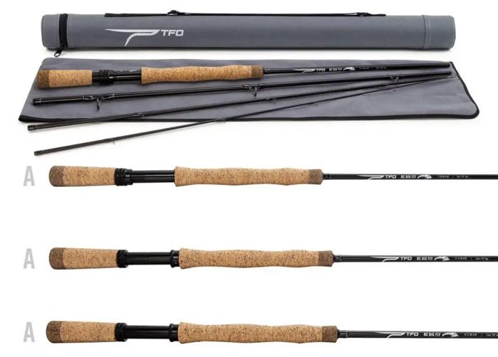 Нахлыстовое удилище TFO BC Big Fly Rod Series - 890-4 (9ft 8wt 4pc) 4.2-oz., Grain Wt 250-