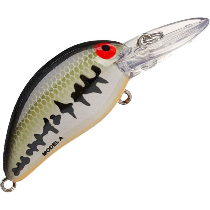 Воблер Bomber Model 6A Crankbait - Baby Bass Orange Belly, 3/8oz, 2-1/8in, 6-8ft