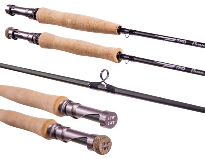 Нахлыстовое удилище Temple Fork Outfitters (TFO) Elevare Euro Nymph Rod - 10' 2 weight