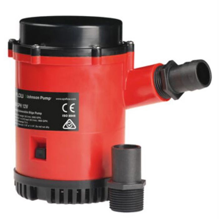 Лодочная электрика Johnson Pump Bilge Pump, Submersible; 2200 Gallon Per Hour