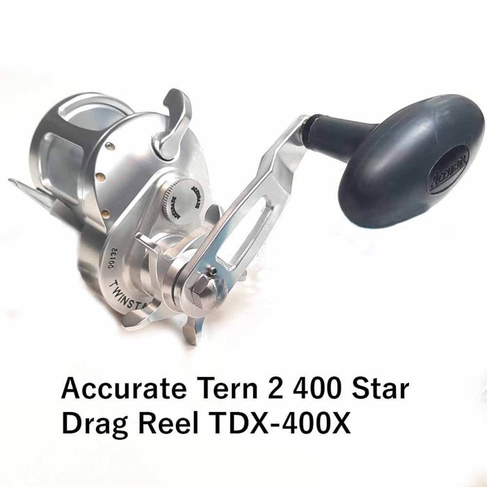 Морская мультипликаторная катушка Accurate Tern Star Drag Reels - 400X