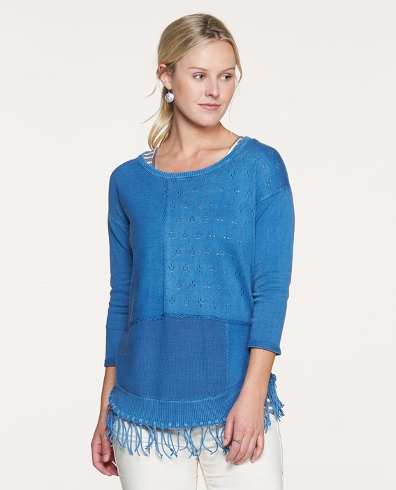 Рыболовная рубашка Toad And Co - Women's Woodstock Pullover - Bright Indigo XS