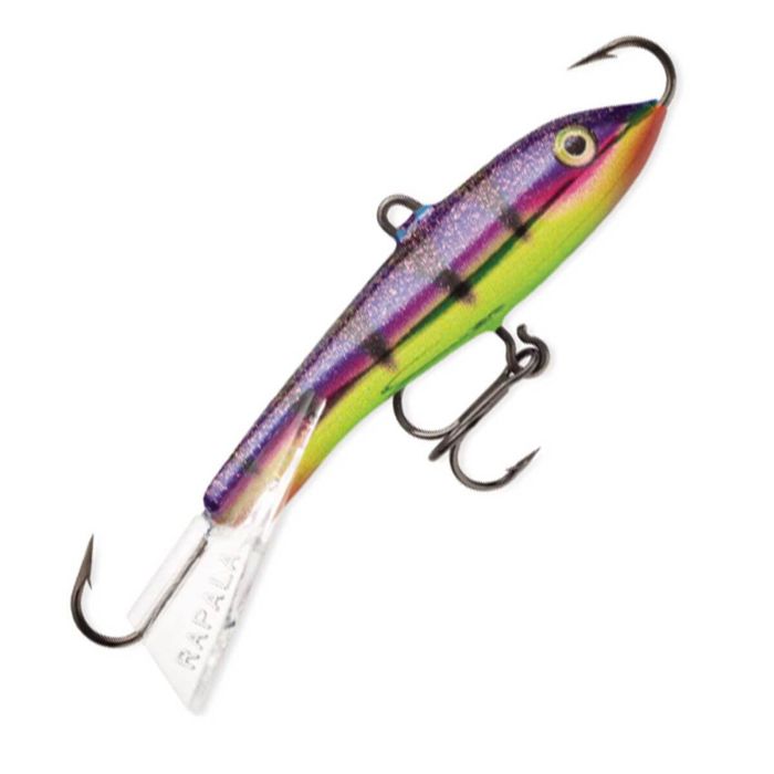 Зимняя приманка Rapala Jigging Rap Ice Fishing Lure - Purple Shades, 7/8oz, 3-1/2in