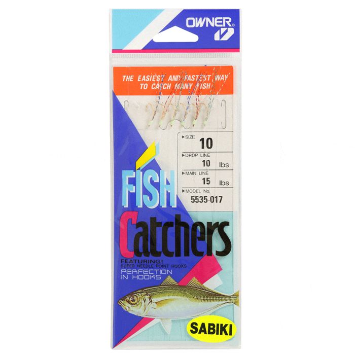 Готовая оснастка Owner Hooks Owner Mackerel Fish Skin Sabiki Rig