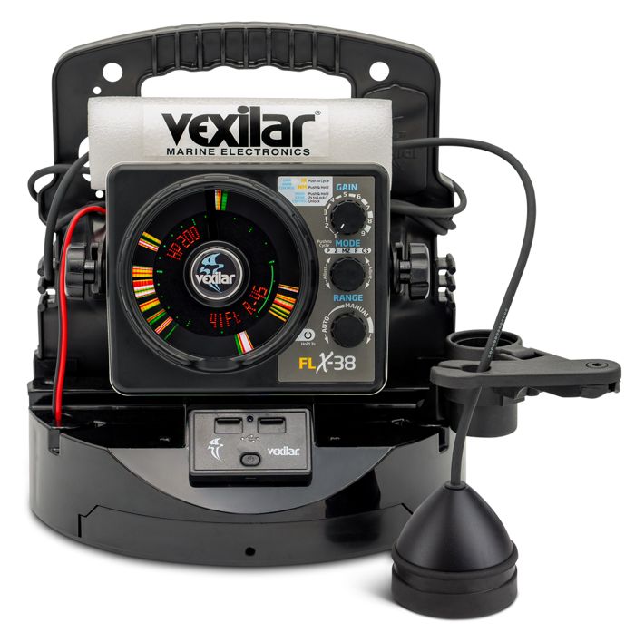 Зимний эхолот Reconditioned FLX-38 Pro Pack Elite w/ Broad Band Ice-Ducer and Vexilar Lith