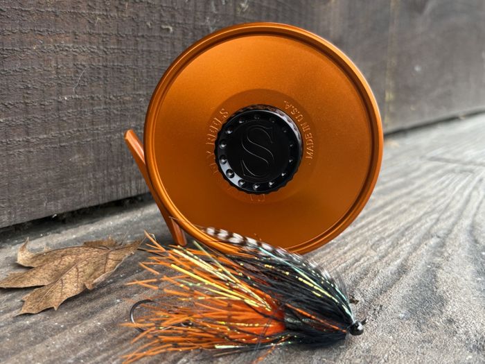 Нахлыстовая катушка Galvan Swing Fly Reel - Size 8/9 - Limited Edition Orange