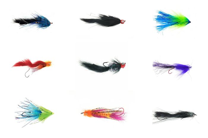 Набор нахлыстовых мушек Trident Alaska King Salmon Fly Selection