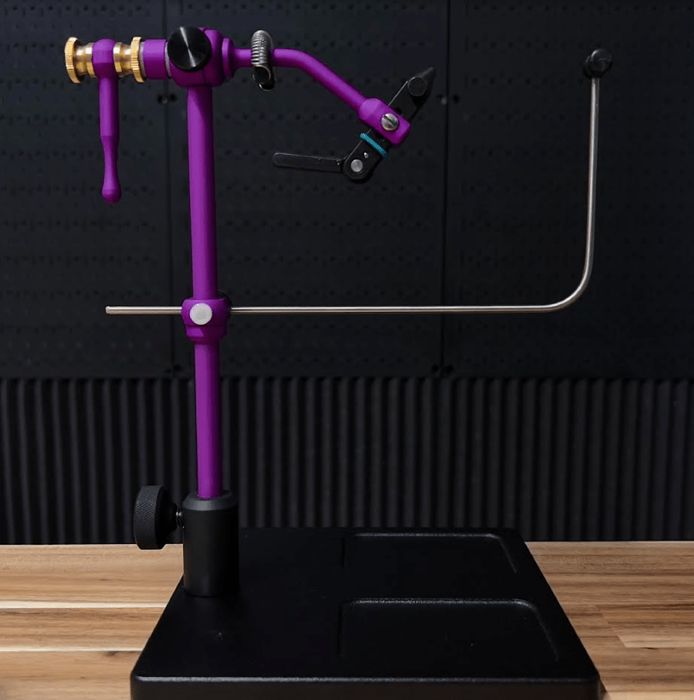 Инструмент для вязания мушек Renzetti - Purple Traveler Vise - 2600 Series RH