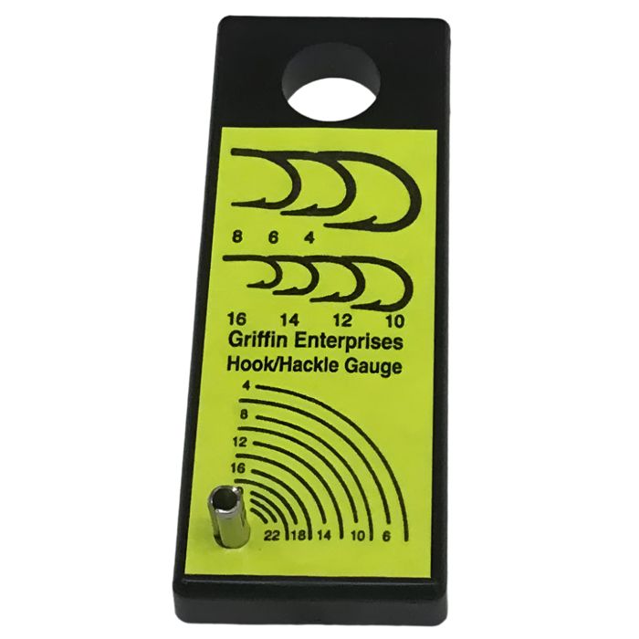 Материал для вязания мушек Wapsi Fly Griffin Hook & Hackle Gauge