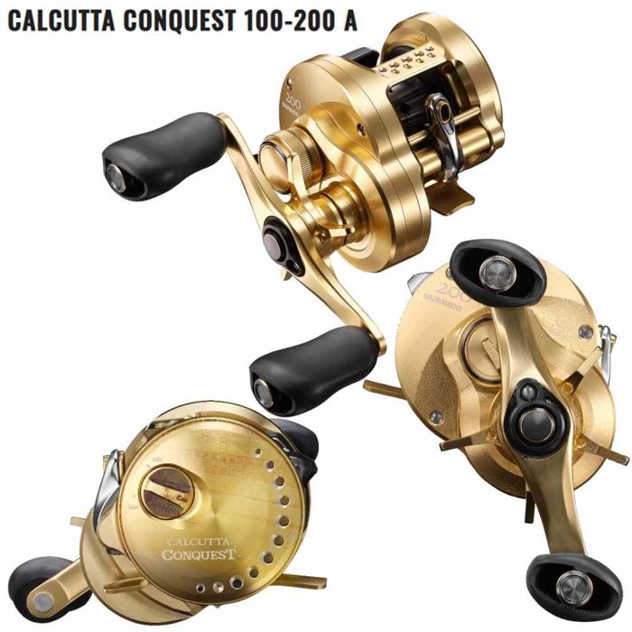 Мультипликаторная катушка Shimano Calcutta Conquest Baitcasting Reels - 200