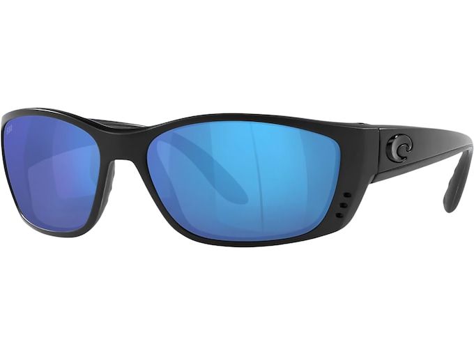 Поляризационные очки Costa Del Mar Men's Fisch Polarized Sunglasses Blackout Frame Blue Mi