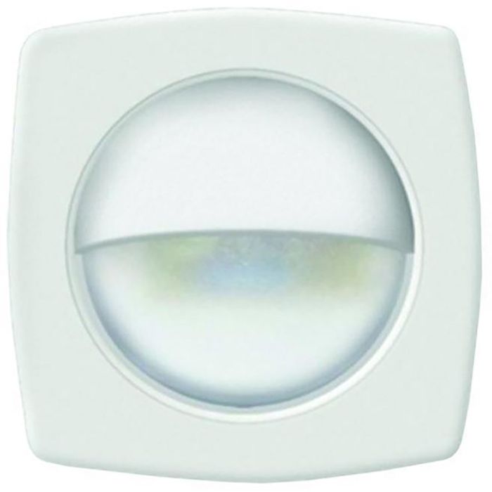 Фонарь T-H Marine 2-1/4" Square LED Courtesy Companion Way Light, White Bezel, White LEDs,