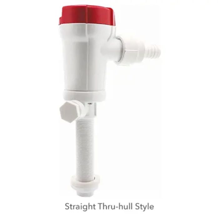 Помпа для садка Rule 603STC Livewell Pump, 800 GPH, Straight Thru-Hull